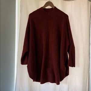 Poncho sweater